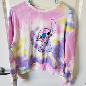 Disney Stich Tie dye Sweater